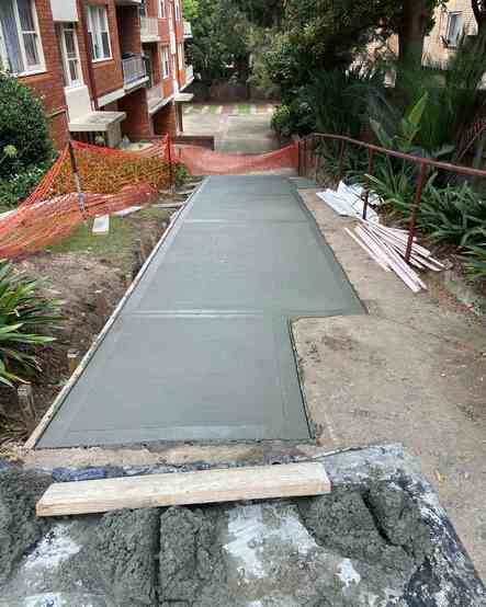 Concrete Driveway and Pathway Sydney